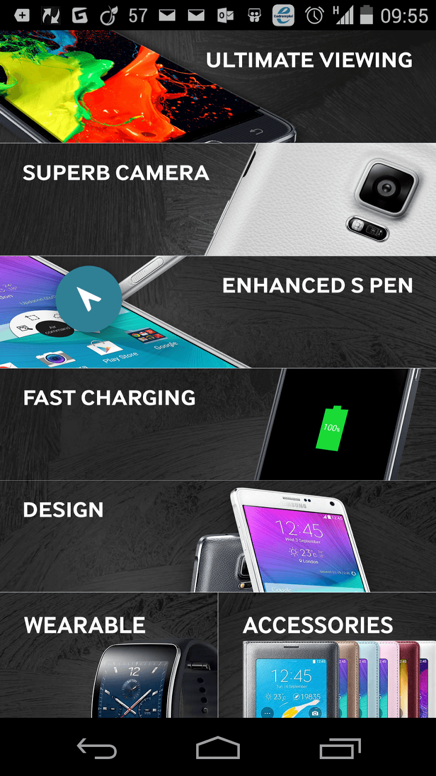 Galaxy Note 4 Experience