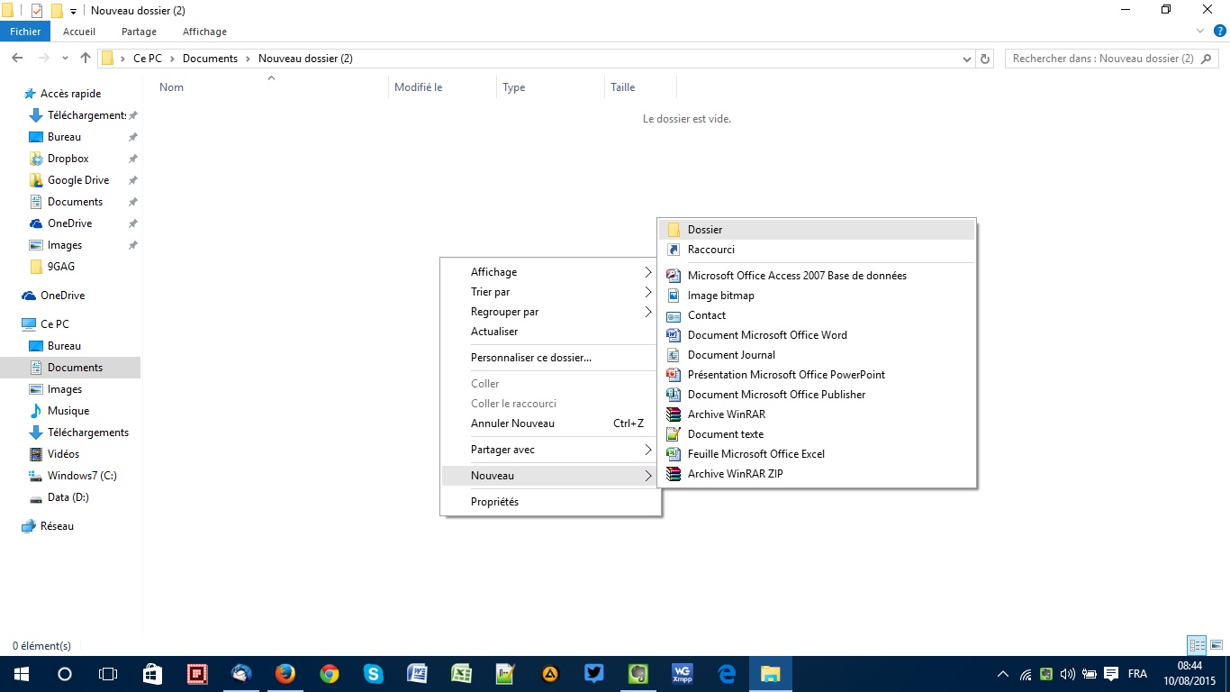 Windows 10 activez le God mode ! Phonerol