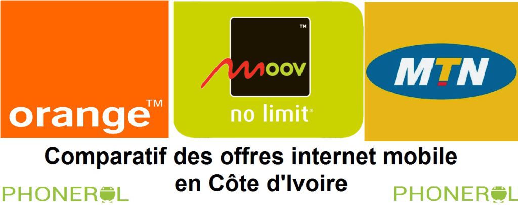 Comparatif mobile en Côte d'Ivoire