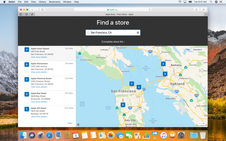 Apple Mapkitjs