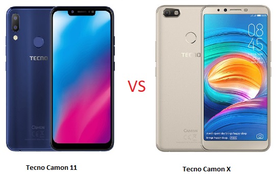 Tecno Camon 11 vs Camon X