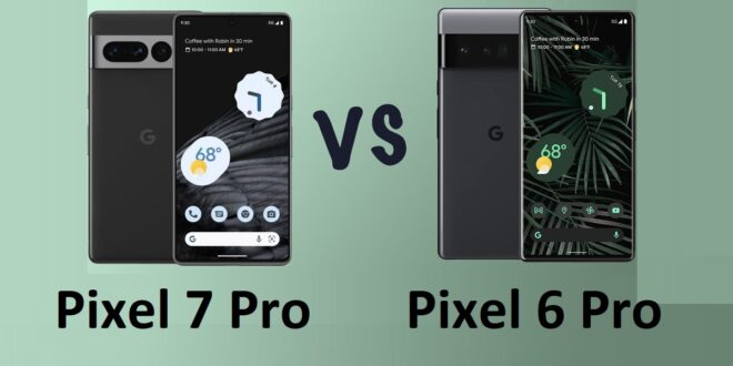 Google Pixel 7 Pro vs Pixel 9 Pro
