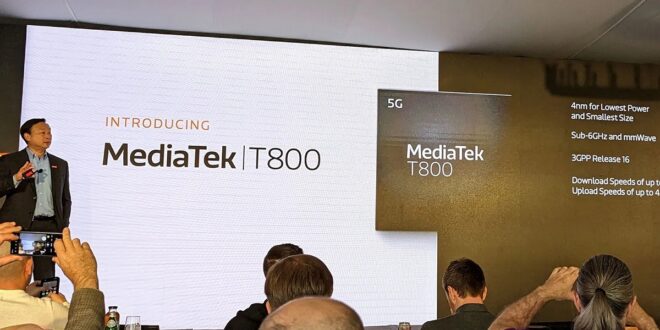Modem 5G MediaTek T800