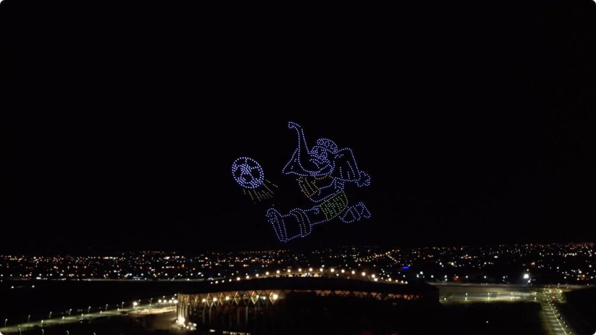 Spectacle de drones CAN TECNO