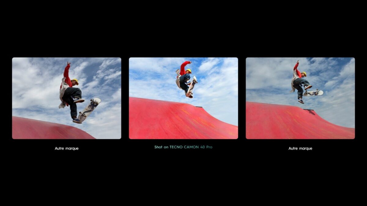 FlashSnap avec TECNO CAMON 40