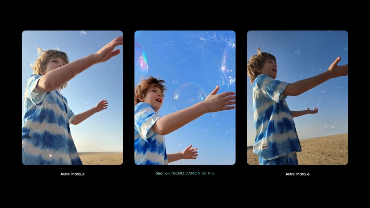 FlashSnap avec TECNO CAMON 40