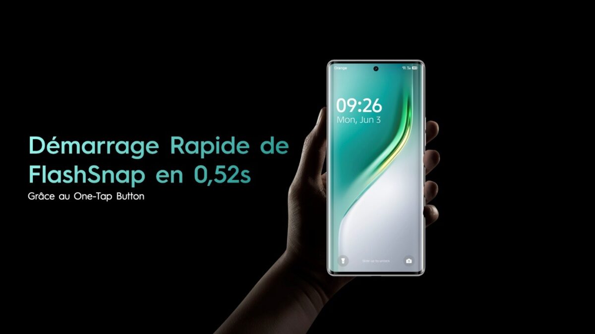 FlashSnap avec TECNO CAMON 40